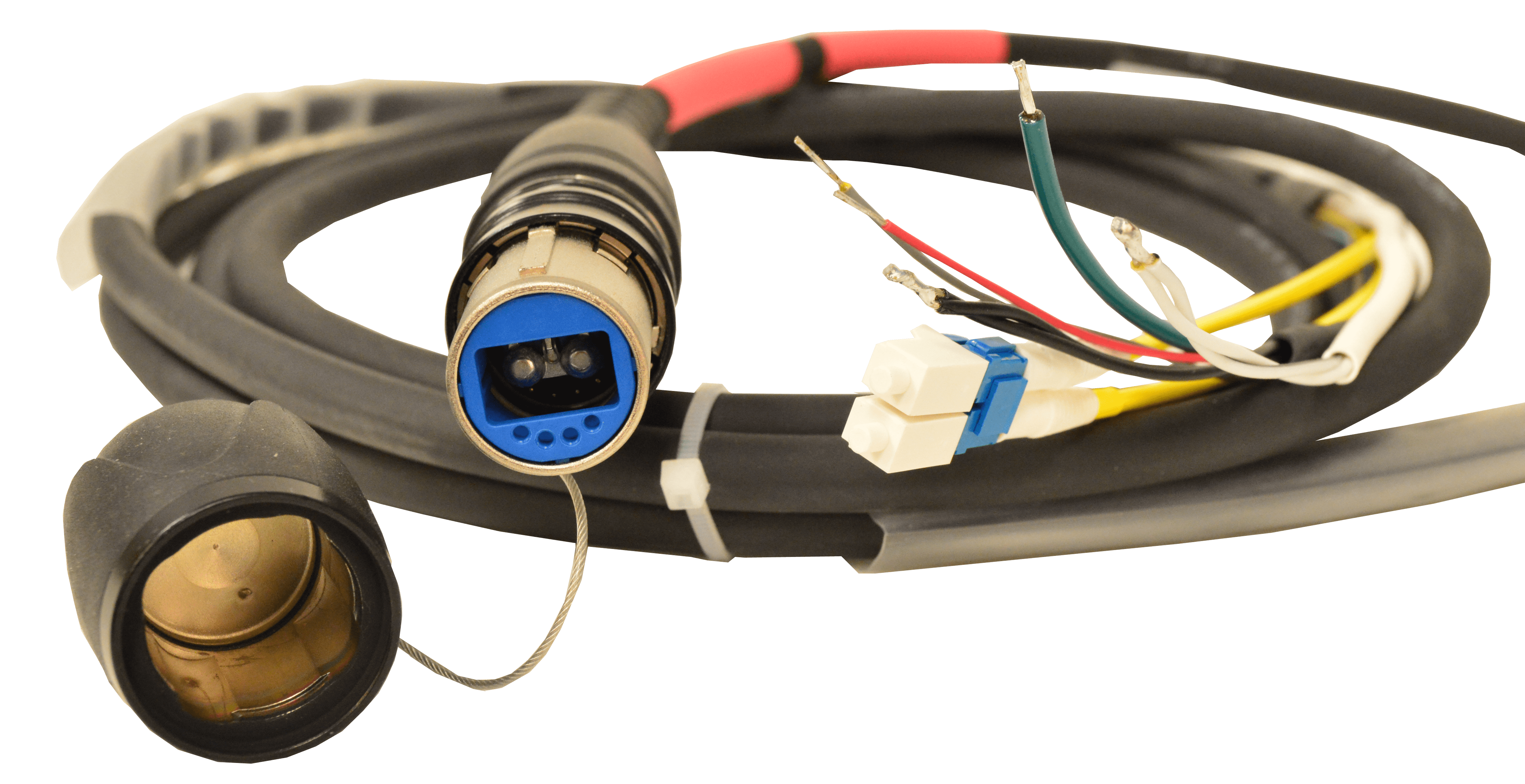 XLR 3 Pin to Blunt Installation Cable with Neutrik XLR Connectors (Mal -  Custom Cable Connection